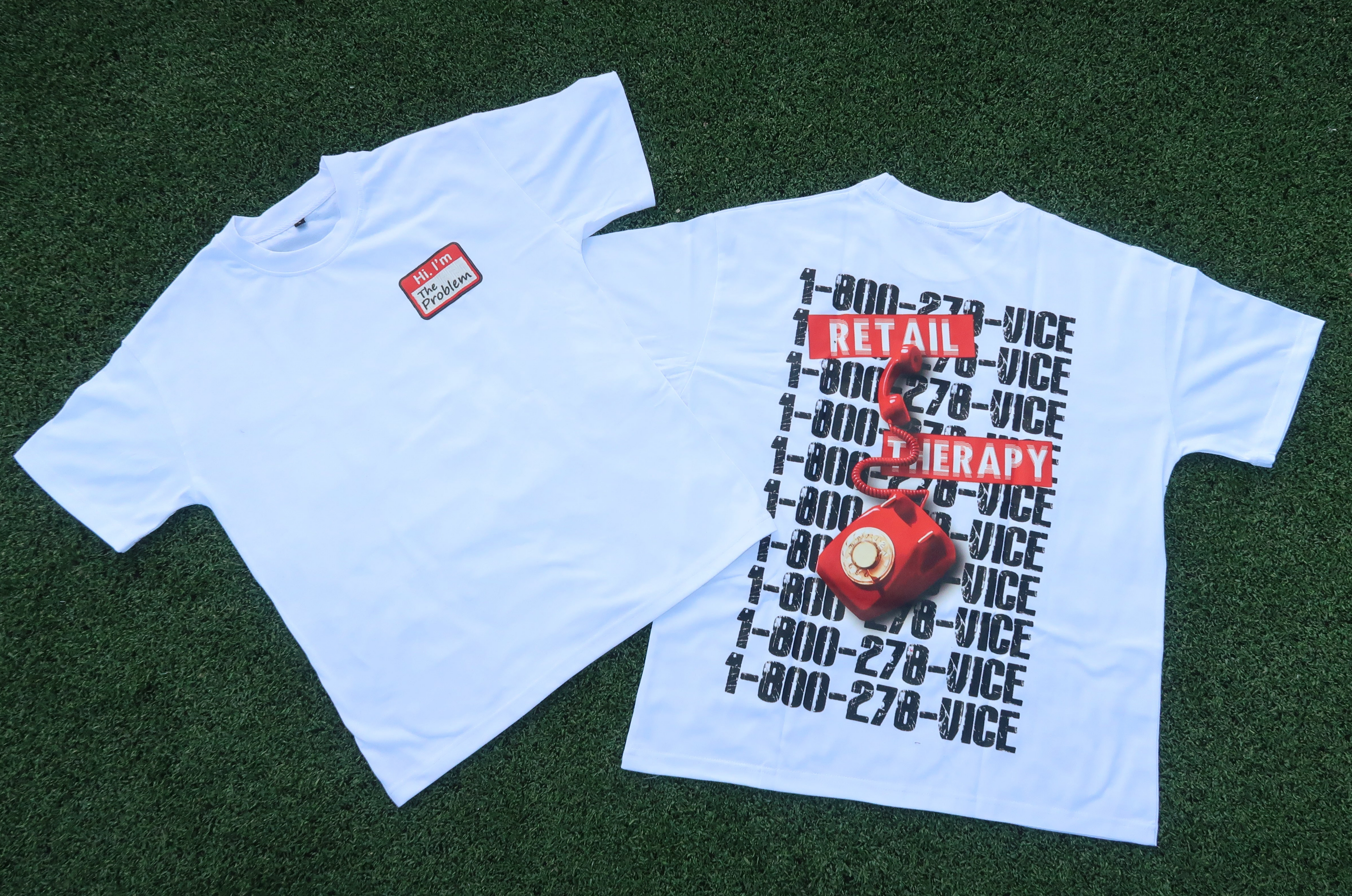 “Retail Therapy” Hotline Tee’s